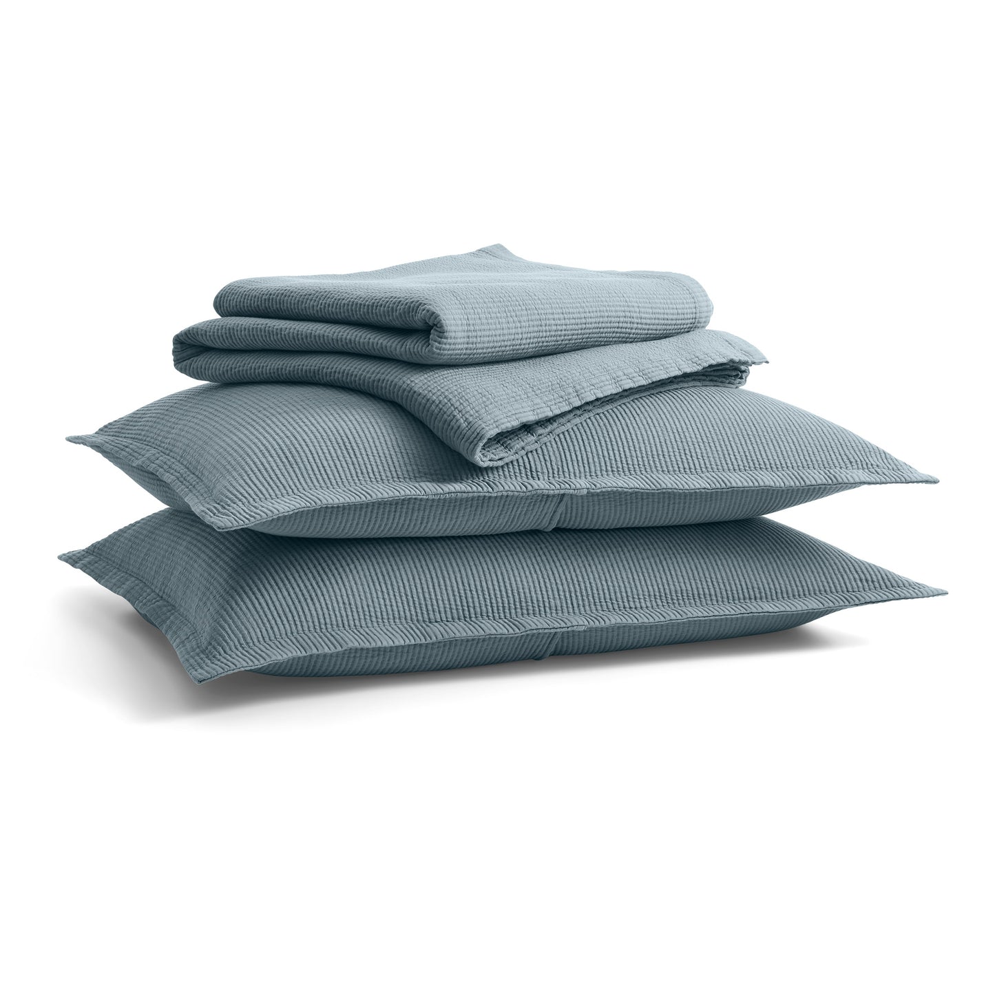 Ripple Coverlet Set - Full/Queen