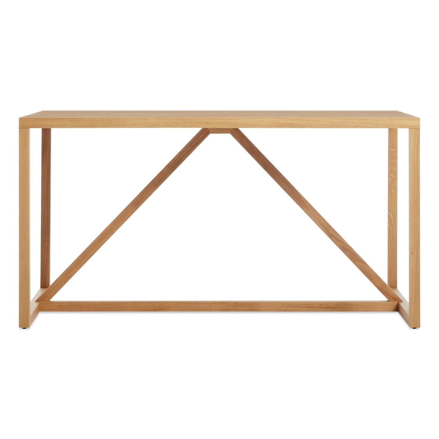 Strut 56" Medium Wood Table