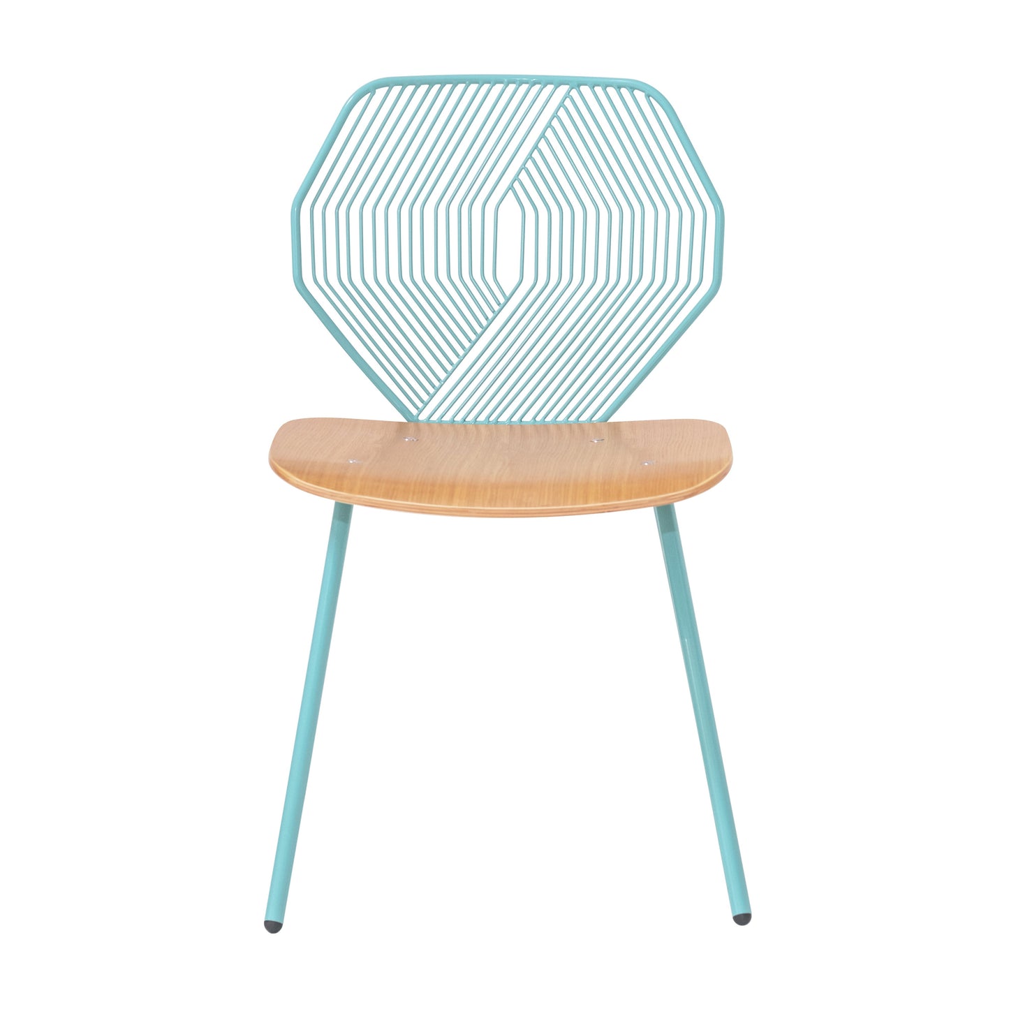 Wood and Wire Dining Chair