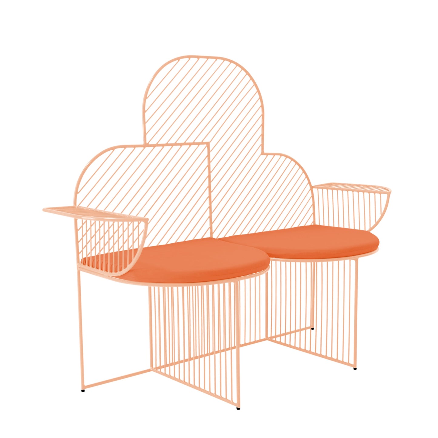 Cloud Metal Bench