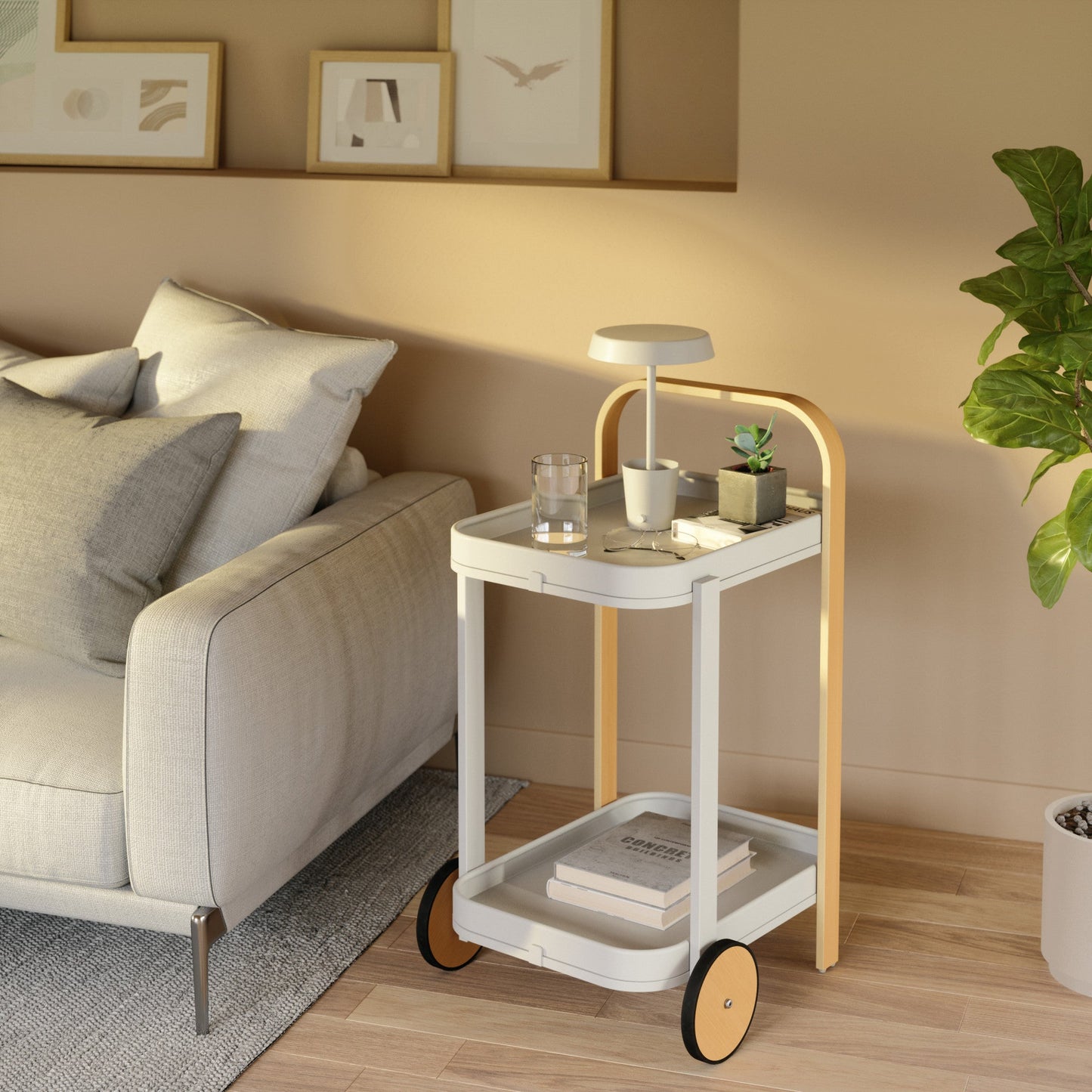 Bellwood Bar & Serving Cart