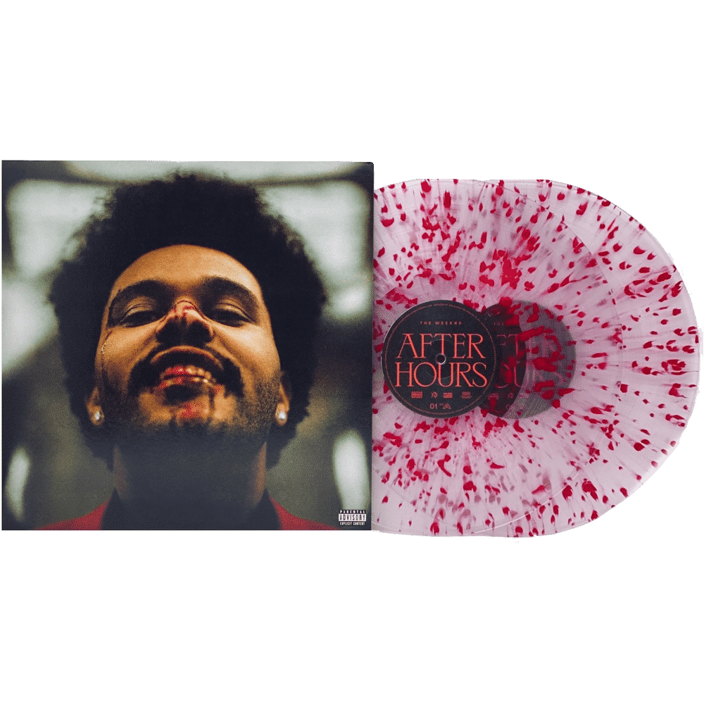 The Weeknd - After Hours (Limited Edition - Clear with Red Splatter Vinyl)