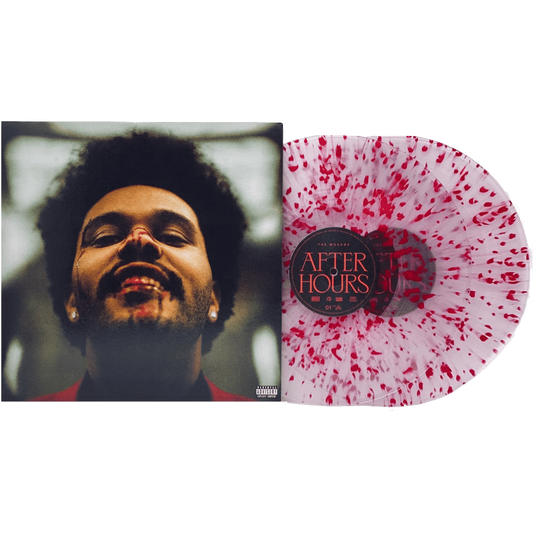 The Weeknd - After Hours (Limited Edition - Clear with Red Splatter Vinyl)