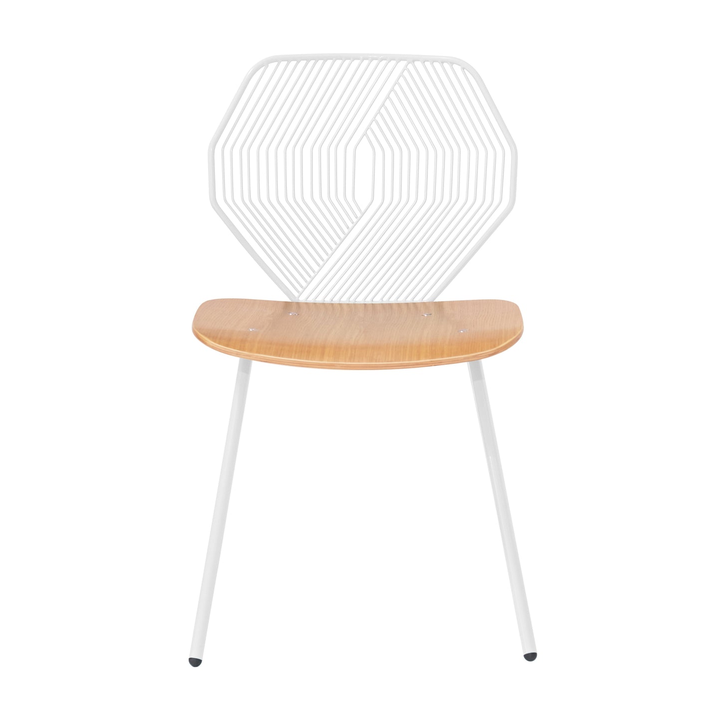 Wood and Wire Dining Chair