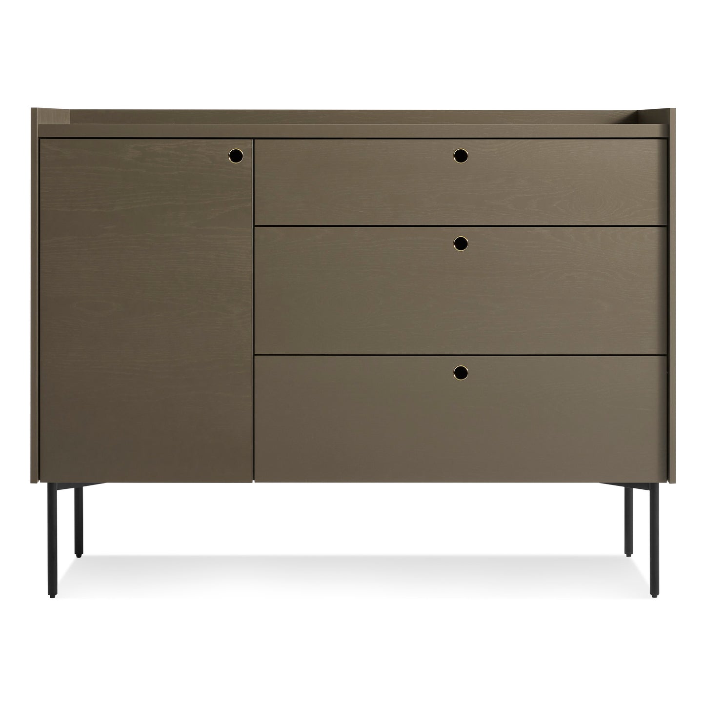 Peek 1 Door 3 Drawer Credenza