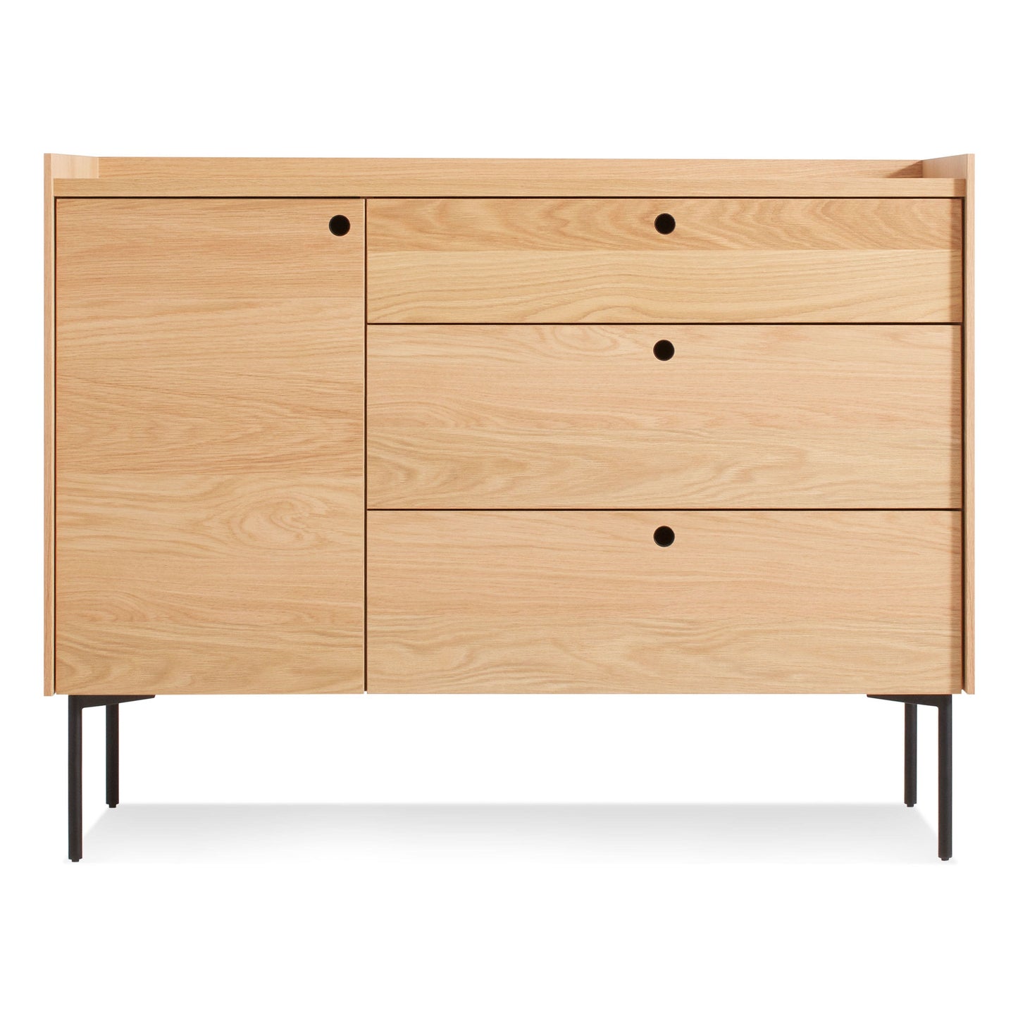 Peek 1 Door 3 Drawer Credenza