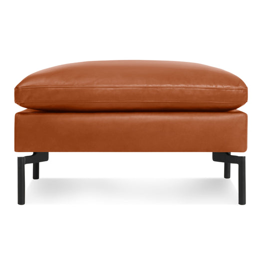 New Standard Leather Ottoman