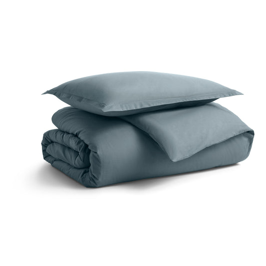 Blu Dot Percale Duvet Set - Twin