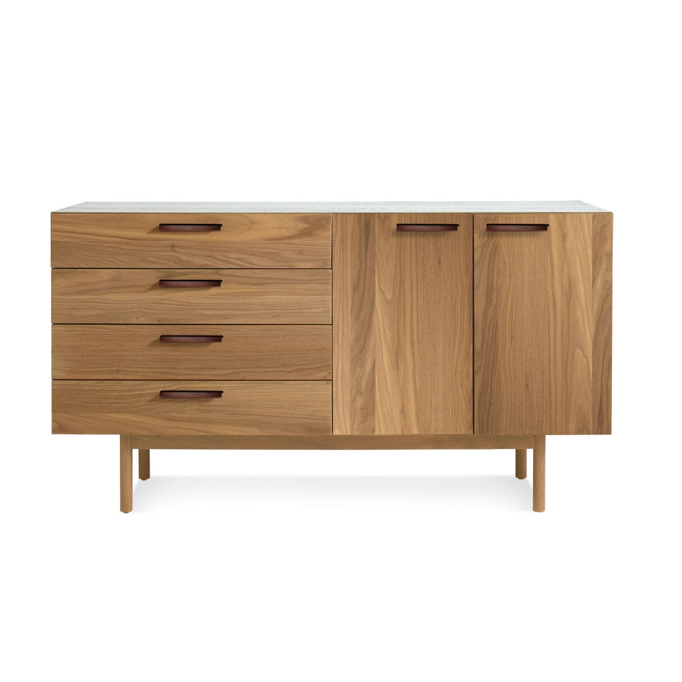 Shale 4 Drawer / 2 Door Credenza