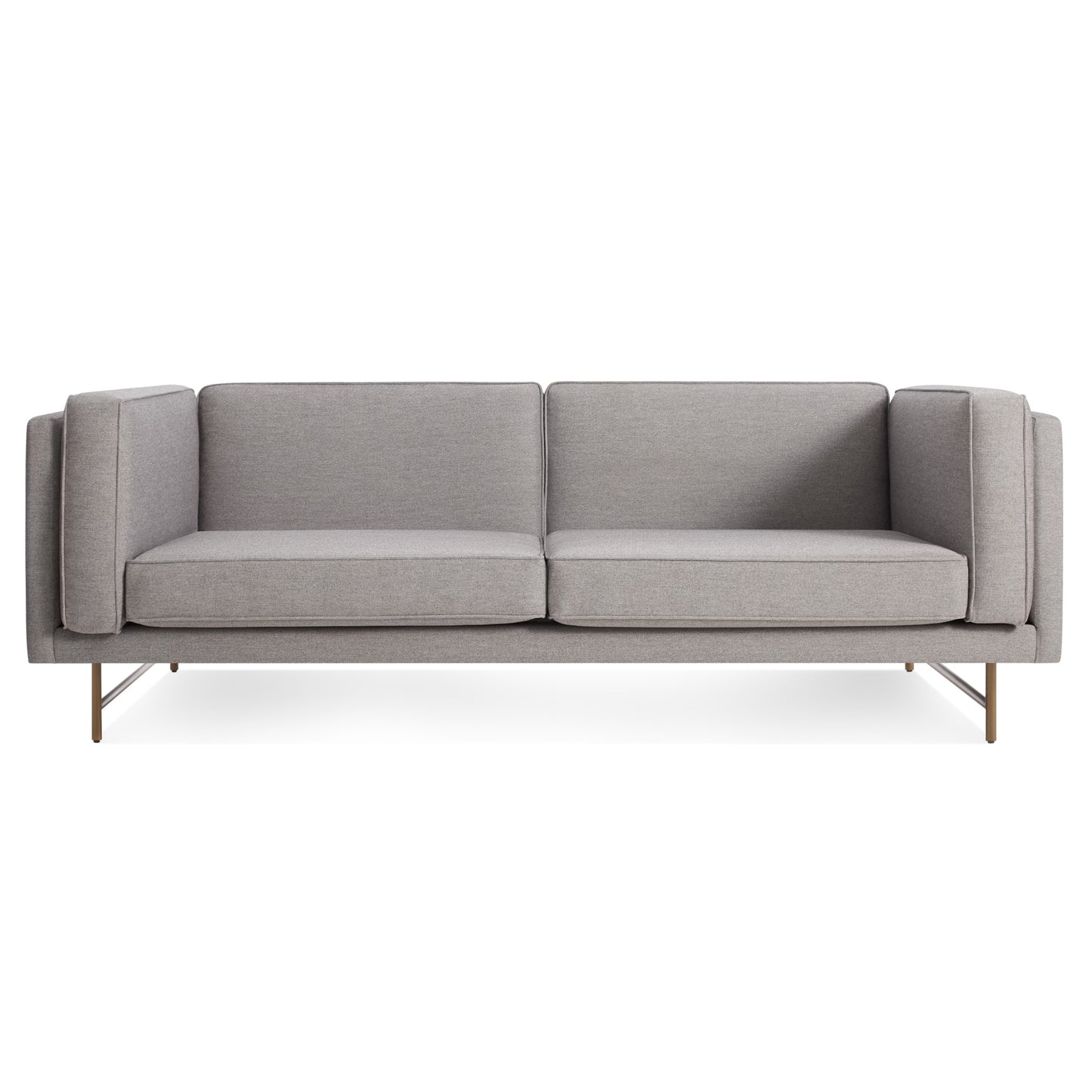 DNR - Bank 80" Sofa Brass Legs - Sanford Linen