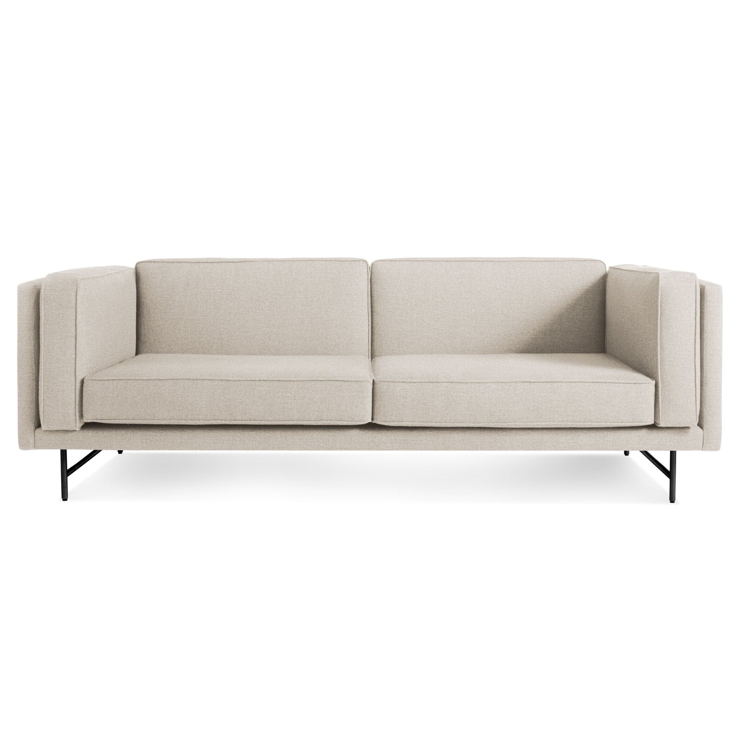 DNR - Bank 80" Sofa Brass Legs - Sanford Linen