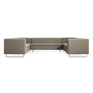 Open image in slideshow, Bonnie &amp; Clyde U-Shaped Sectional Sofa

