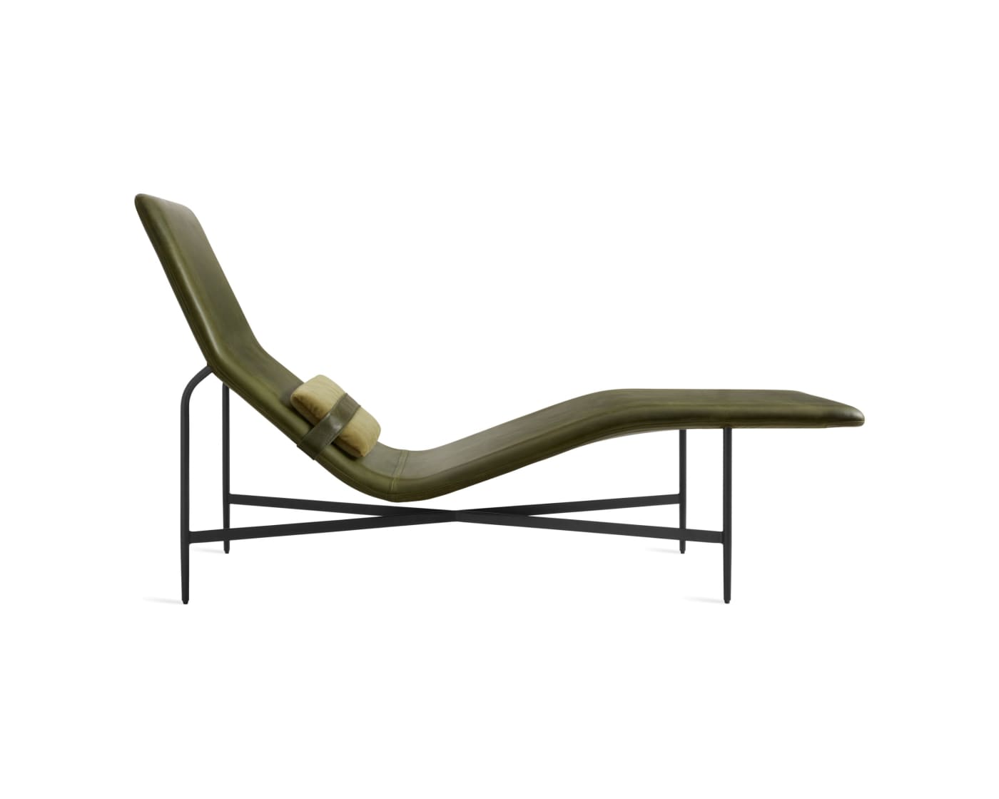 Deep Thoughts Leather Chaise Lounge