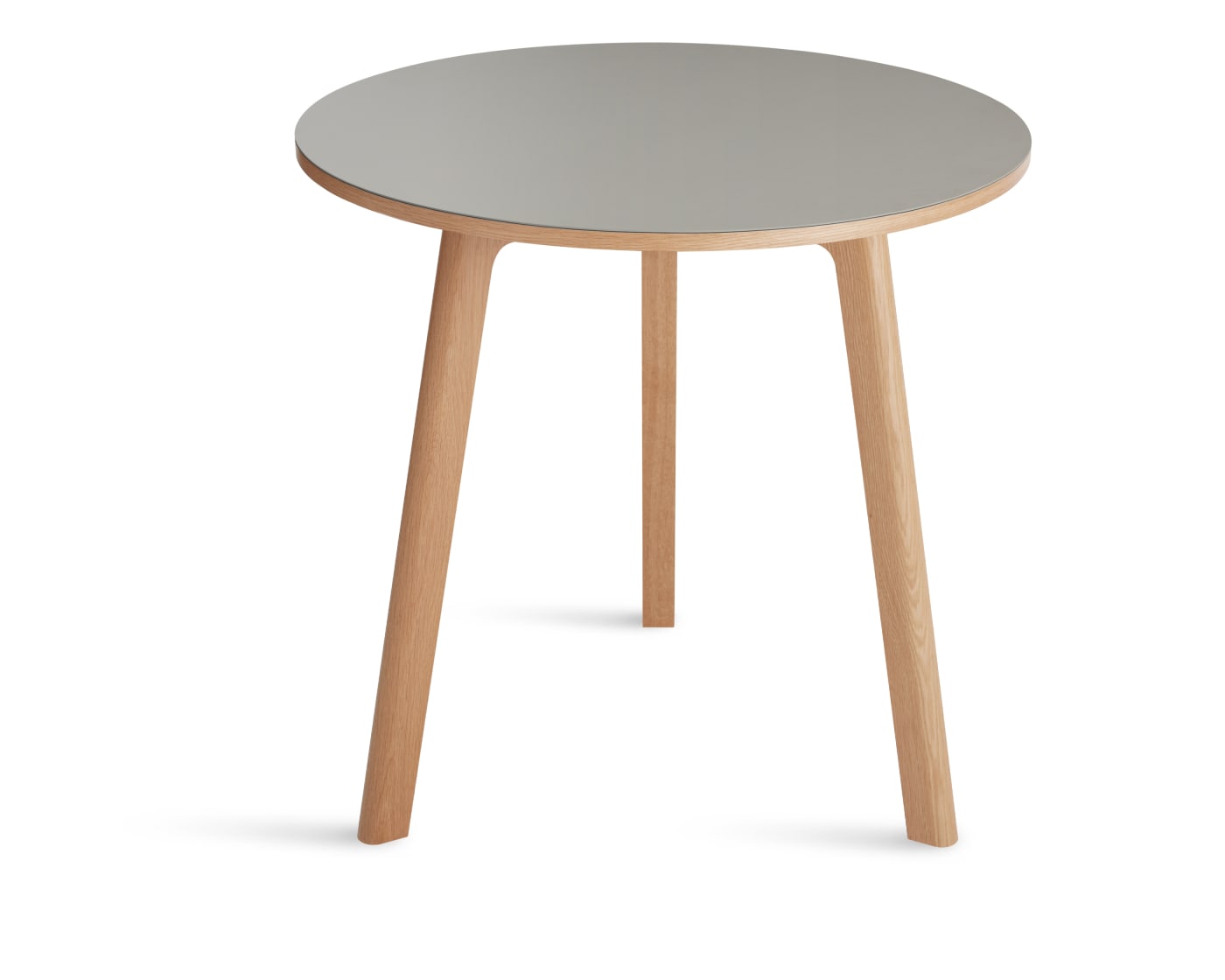 DNR - Apt 36" Round Cafe Table - Cobalt w/ Walnut base