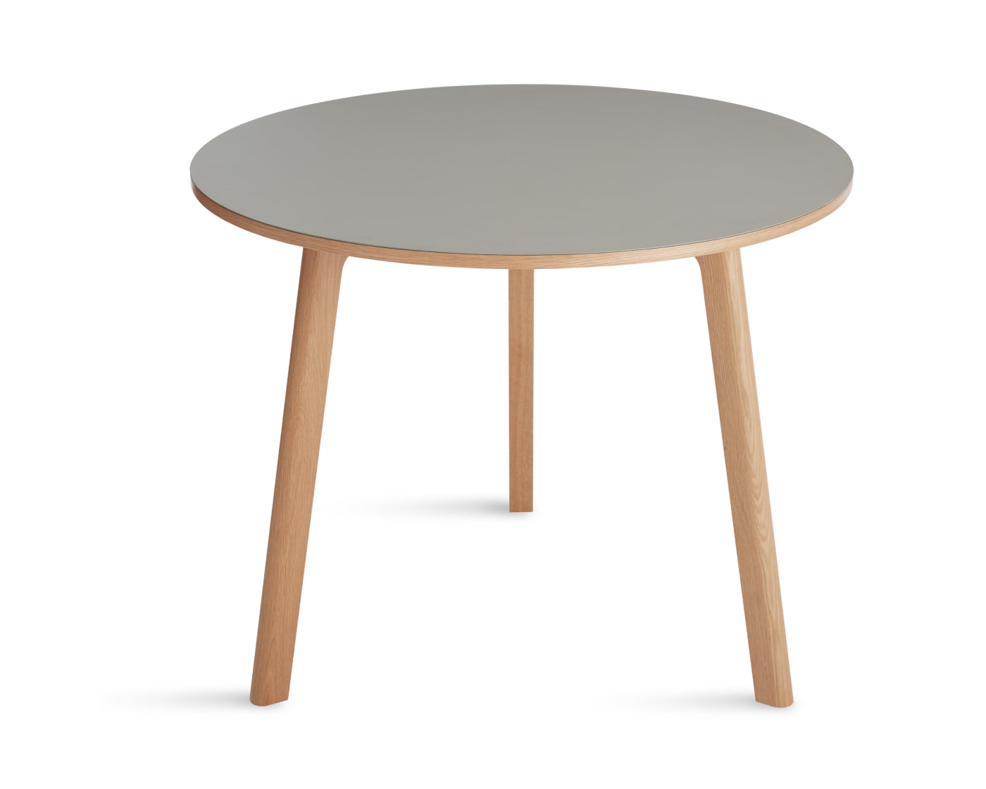 DNR - Apt 36" Round Cafe Table - Cobalt w/ Walnut base