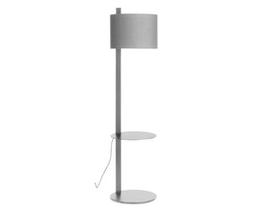 Open image in slideshow, Note Floor Lamp with Table
