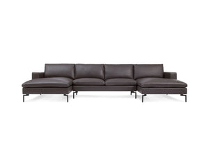 Open image in slideshow, New Standard U-Shaped Sectional Sofa
