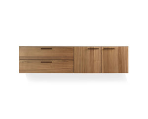 Open image in slideshow, Shale 2 Door / 2 Drawer Wall-Mounted Cabinet
